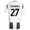 Juventus Cambiaso 27 Hjemmedrakt 2024-25 Kortermet